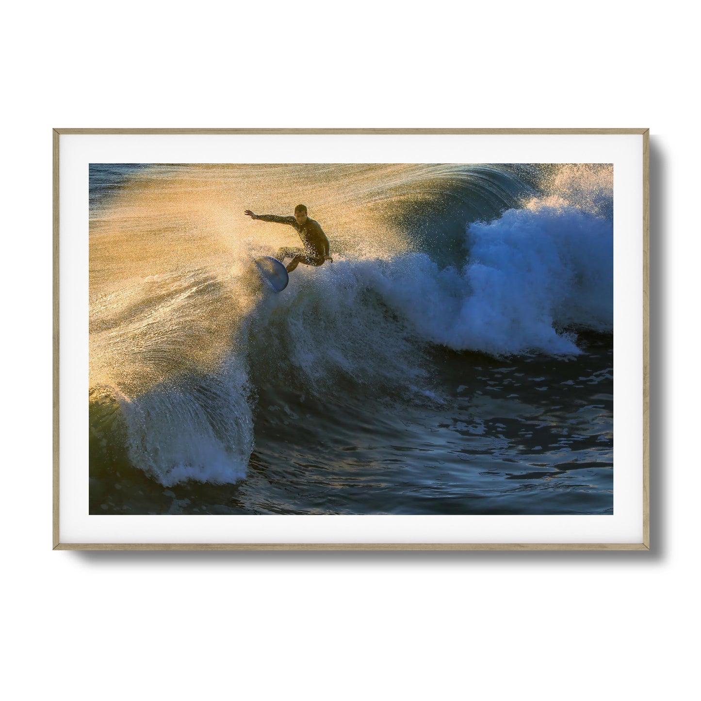 Golden Thrill Framed Art