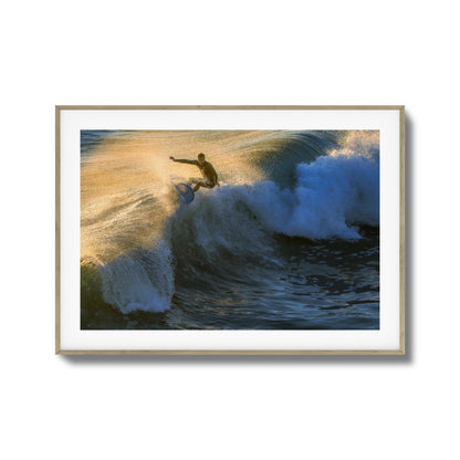 Golden Thrill Framed Art
