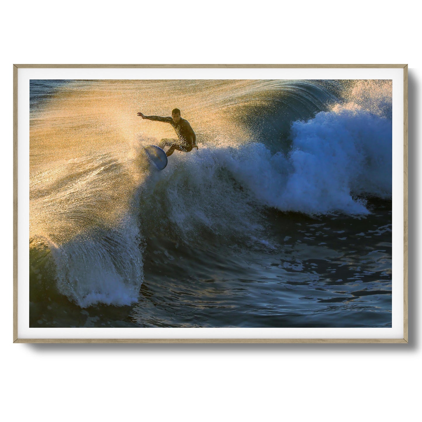 Golden Thrill Framed Art