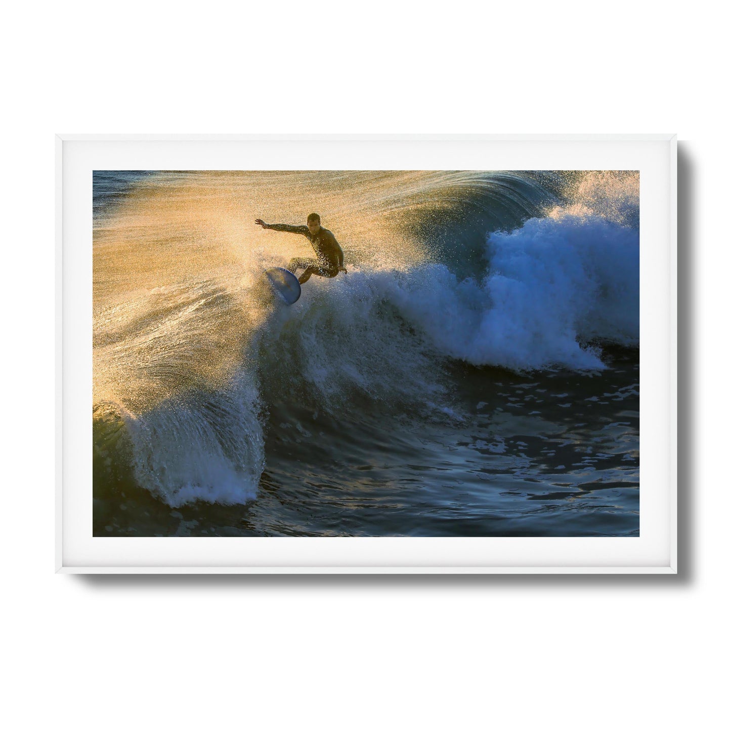 Golden Thrill Framed Art