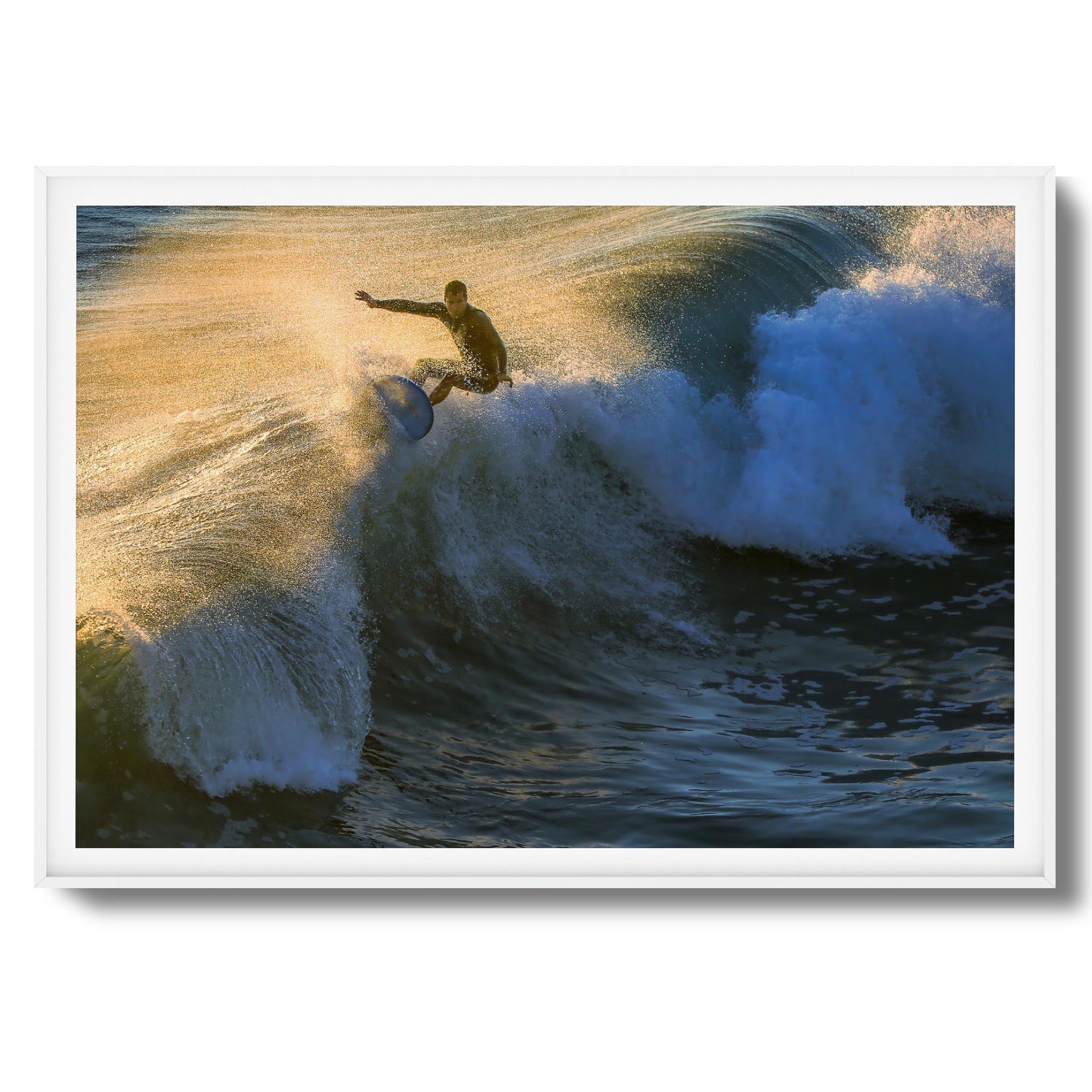 Golden Thrill Framed Art