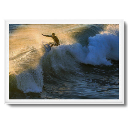 Golden Thrill Framed Art