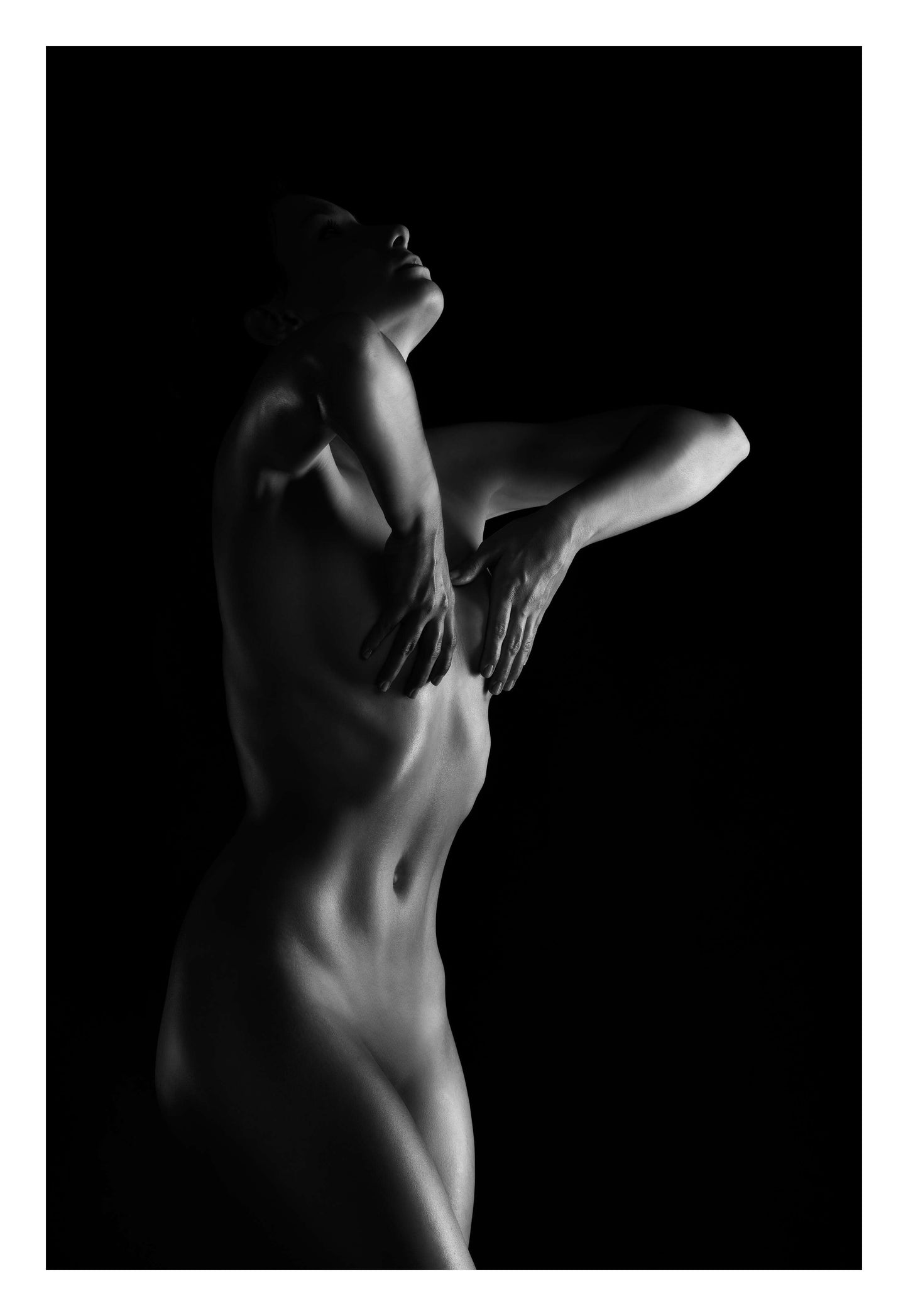 Grace in Shadows Framed Art