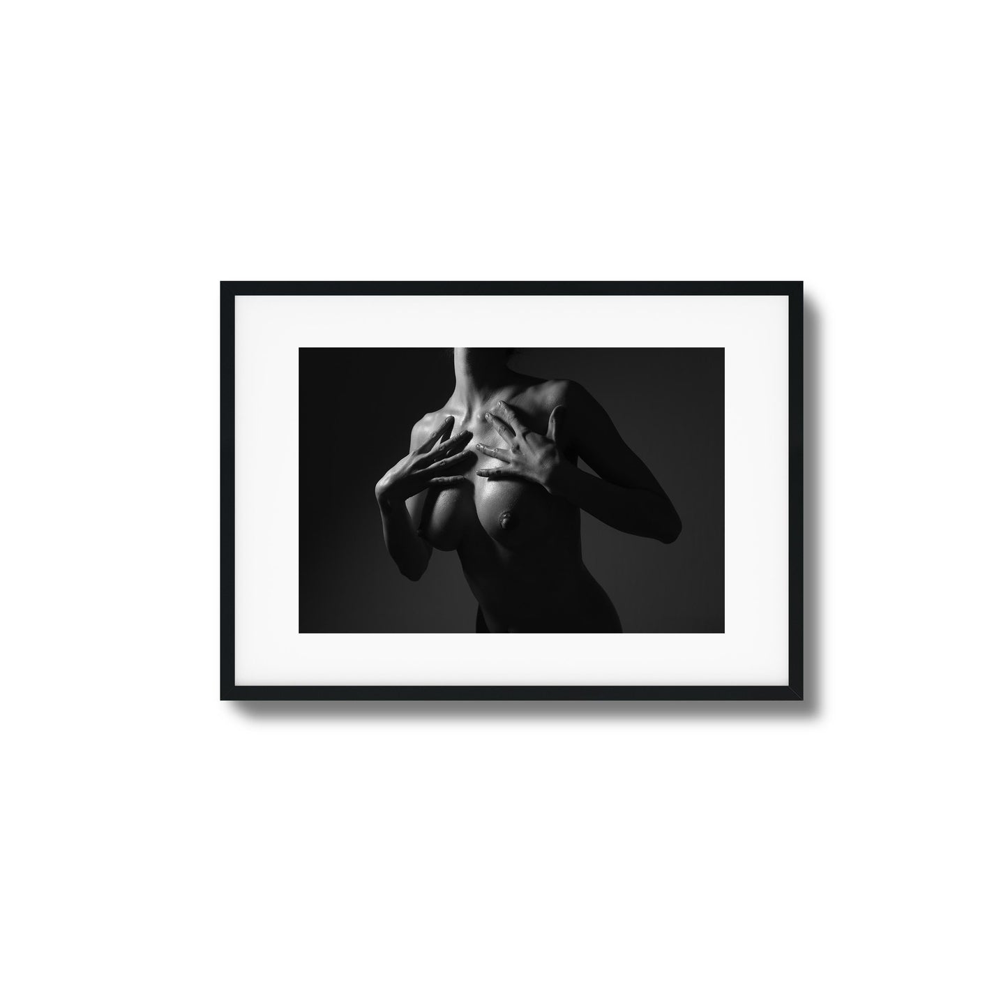 Hands Over Framed Art