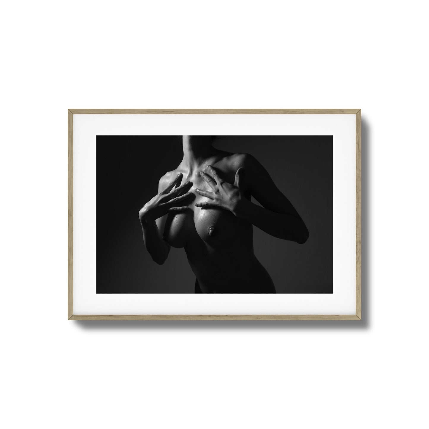 Hands Over Framed Art