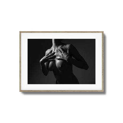 Hands Over Framed Art