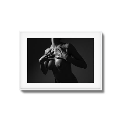 Hands Over Framed Art