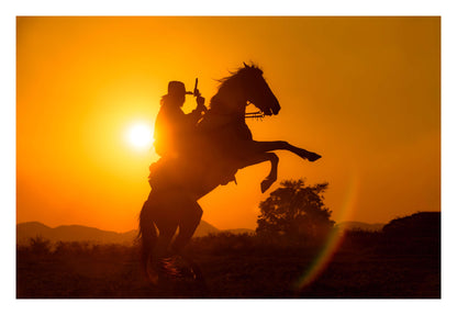 High Noon Rebel Framed Art