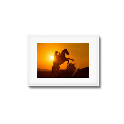 High Noon Rebel Framed Art