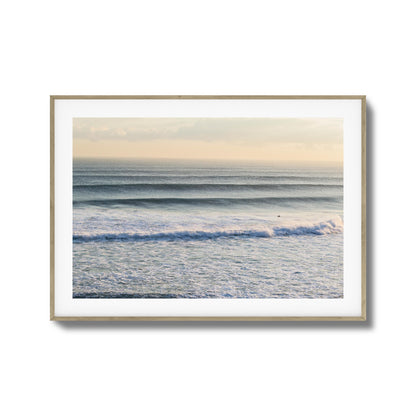 Horizon Wave Flow Framed Art