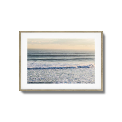 Horizon Wave Flow Framed Art