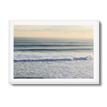 Horizon Wave Flow Framed Art