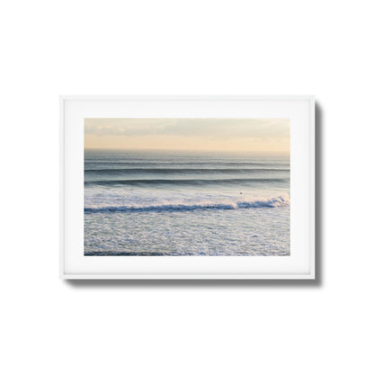 Horizon Wave Flow Framed Art