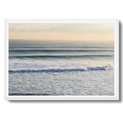 Horizon Wave Flow Framed Art