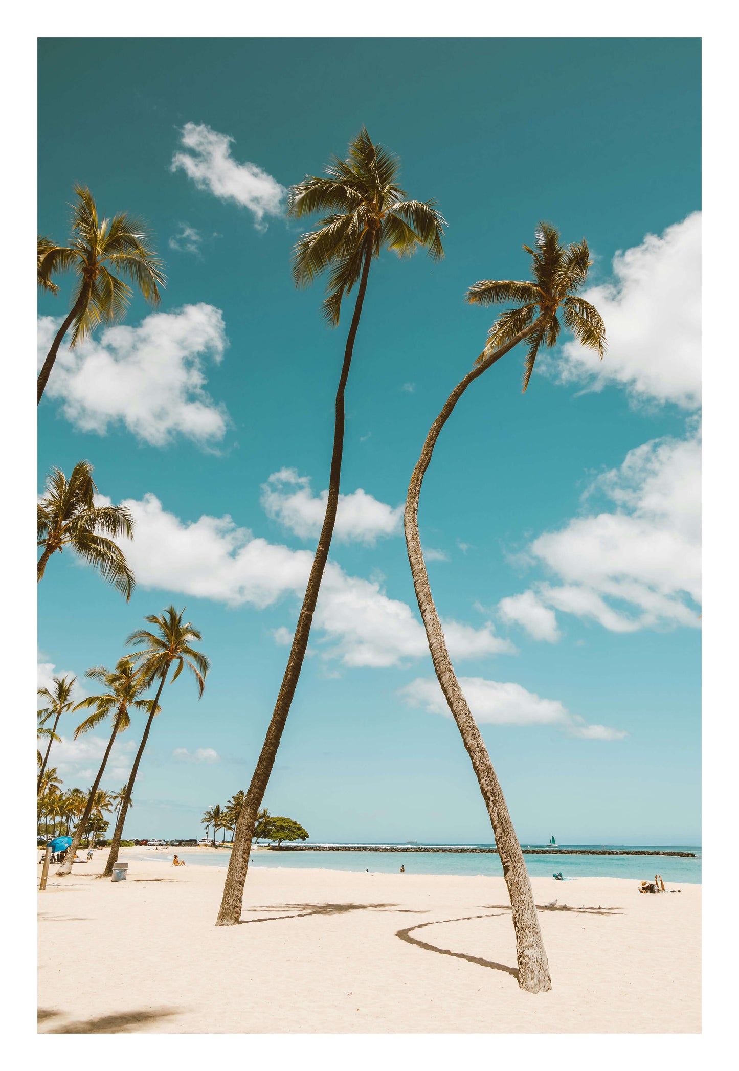 Island Haze Framed Art