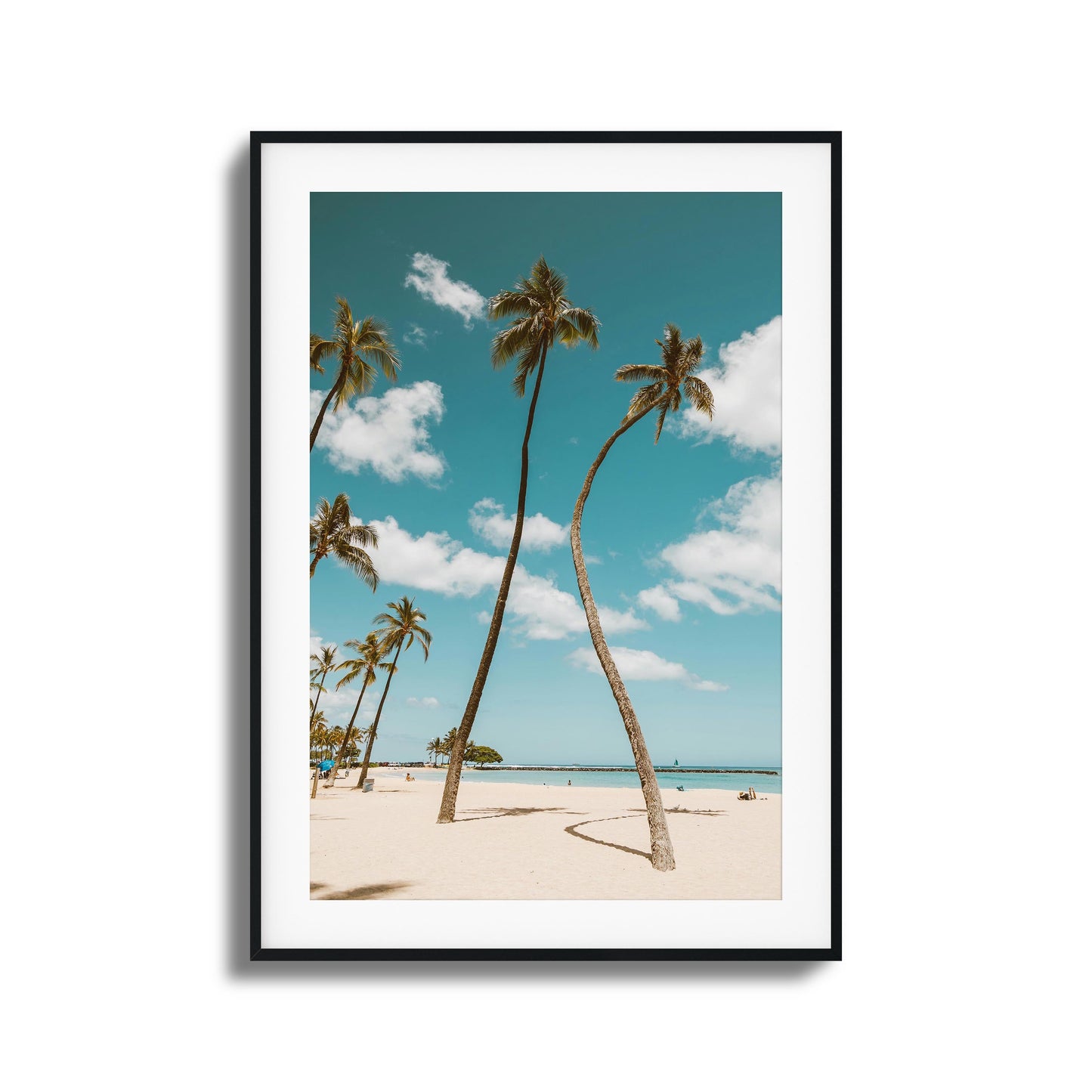 Island Haze Framed Art
