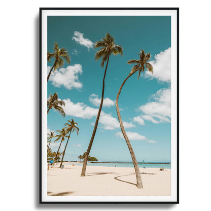 Island Haze Framed Art