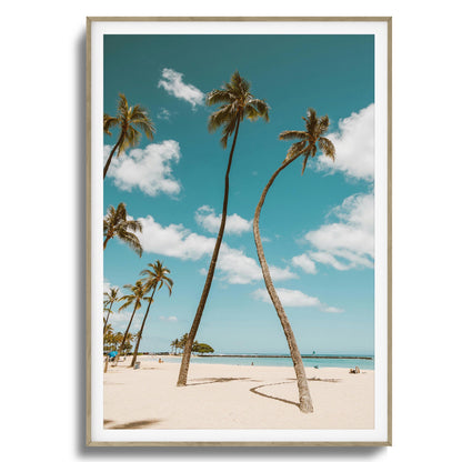 Island Haze Framed Art