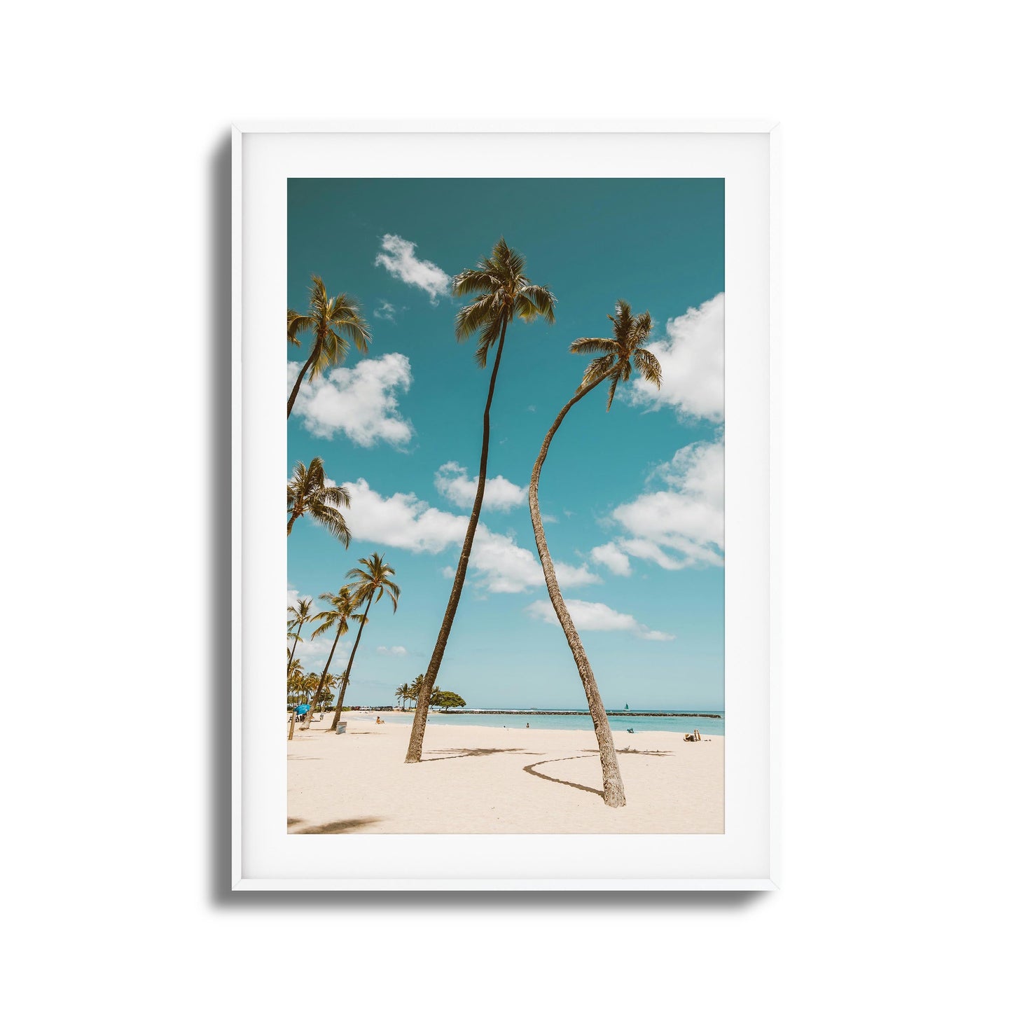Island Haze Framed Art