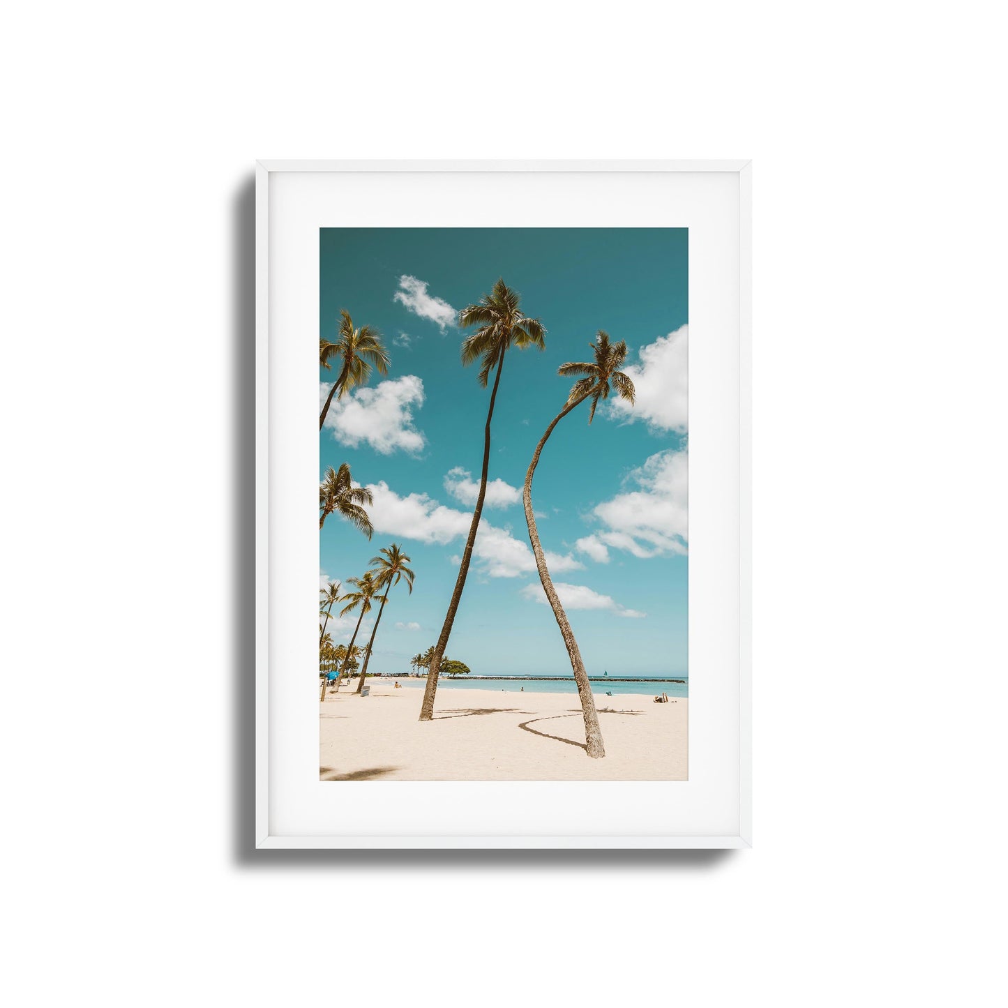 Island Haze Framed Art