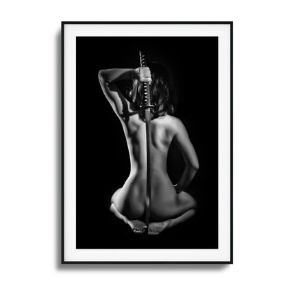 Katana Queen Framed Art - Assure Spark