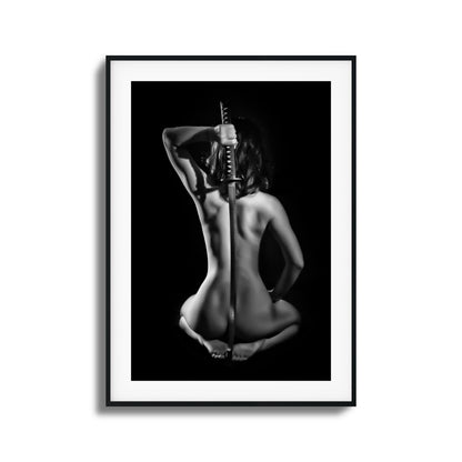 Katana Queen Framed Art