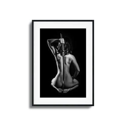 Katana Queen Framed Art