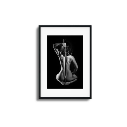 Katana Queen Framed Art