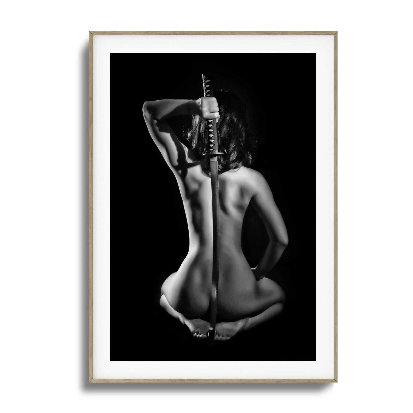 Katana Queen Framed Art