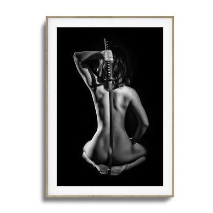 Katana Queen Framed Art
