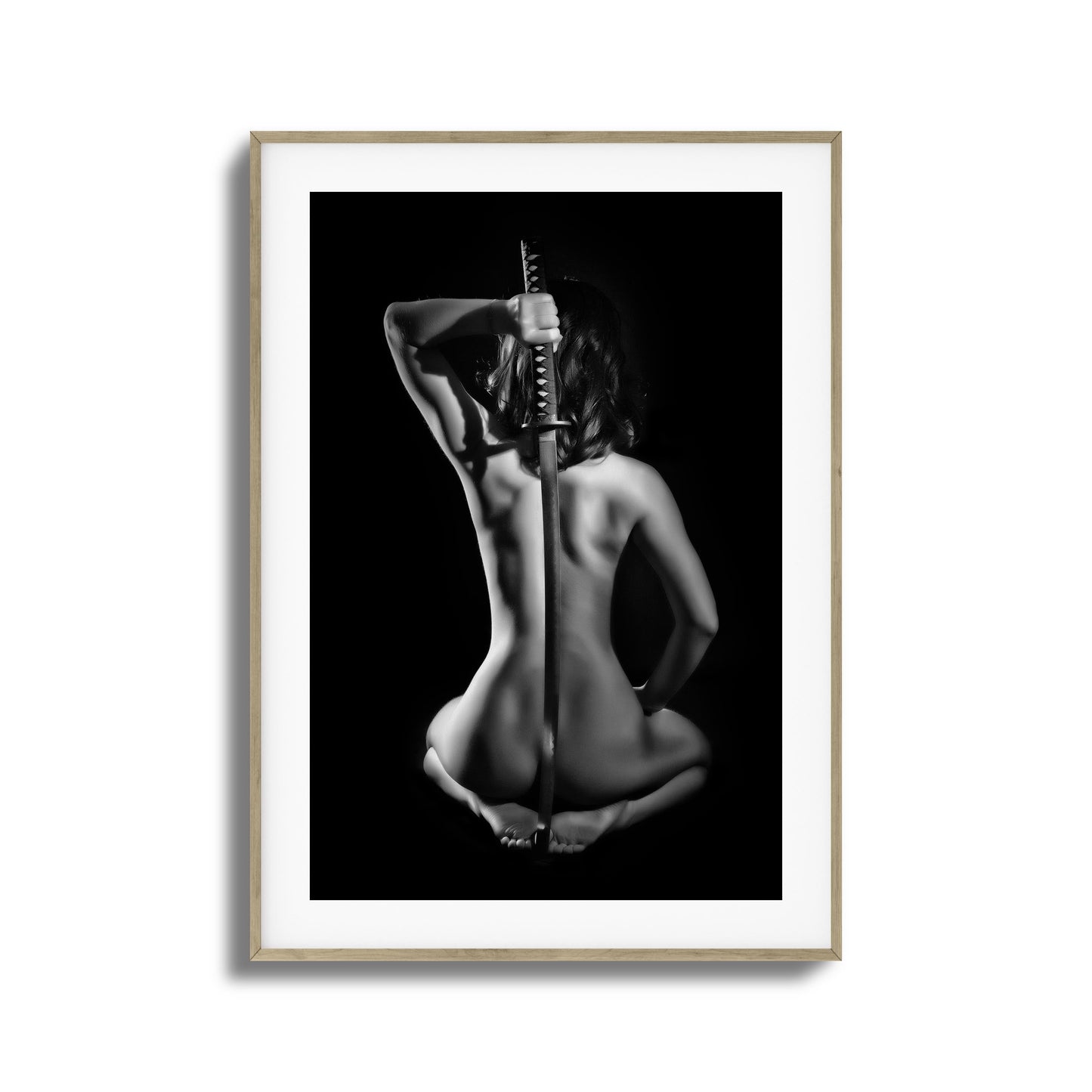Katana Queen Framed Art