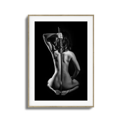 Katana Queen Framed Art