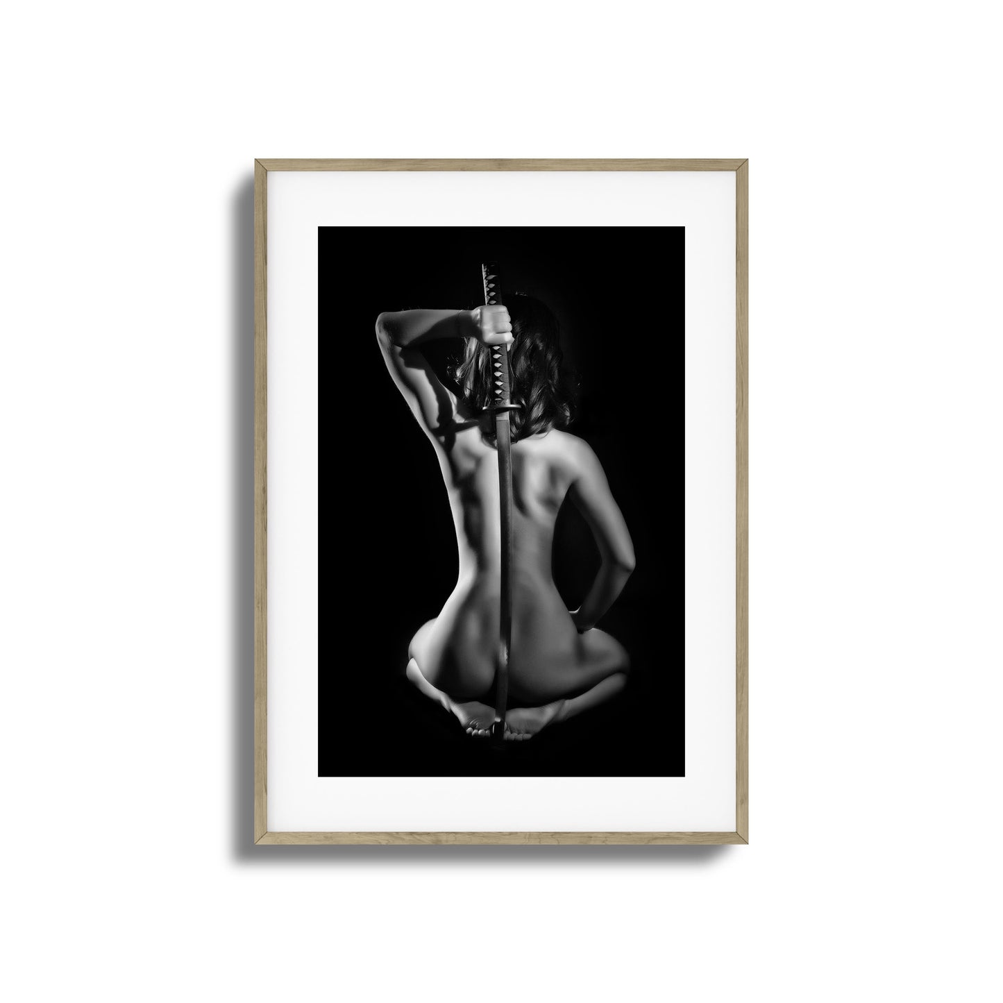 Katana Queen Framed Art