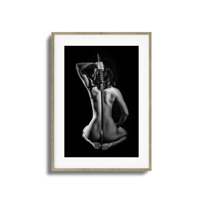 Katana Queen Framed Art