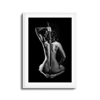 Katana Queen Framed Art