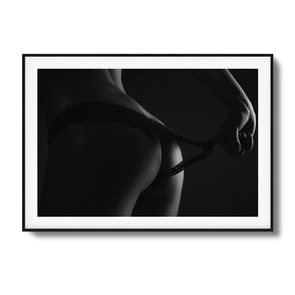 Lace Slip Framed Art - Assure Spark
