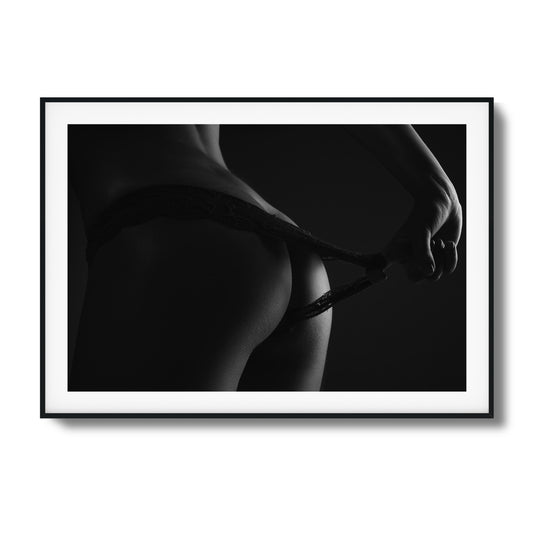 Lace Slip Framed Art