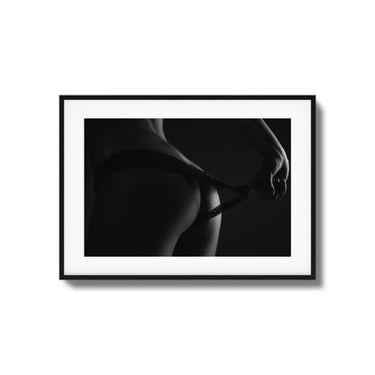 Lace Slip Framed Art