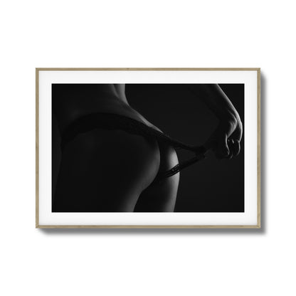 Lace Slip Framed Art