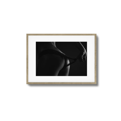 Lace Slip Framed Art
