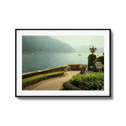 Lakeside Garden Terrace Framed Art