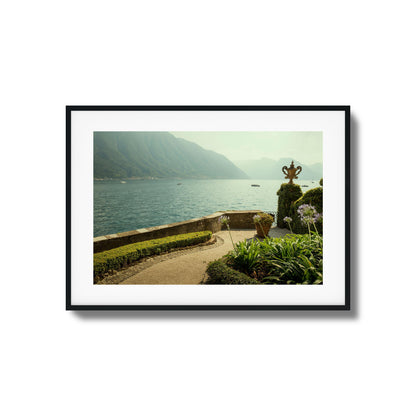 Lakeside Garden Terrace Framed Art