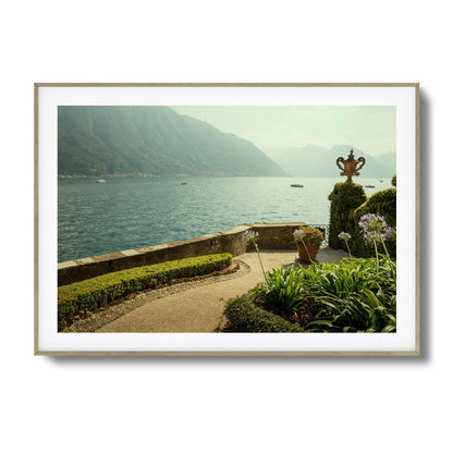 Lakeside Garden Terrace Framed Art