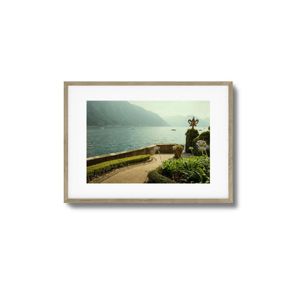 Lakeside Garden Terrace Framed Art