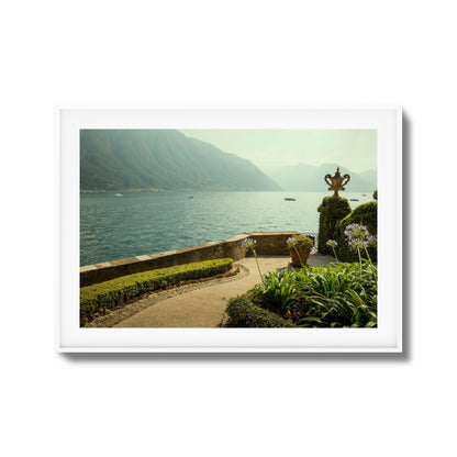 Lakeside Garden Terrace Framed Art