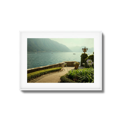 Lakeside Garden Terrace Framed Art