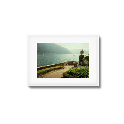 Lakeside Garden Terrace Framed Art