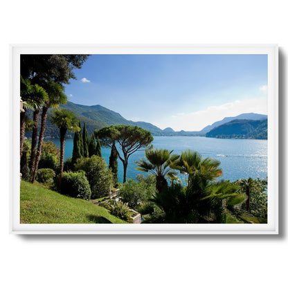 Lakeside Pines Framed Art