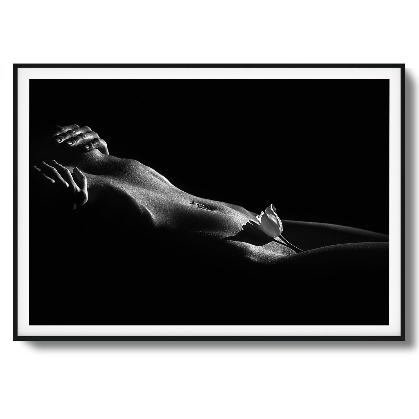 Lily and Skin Framed Art