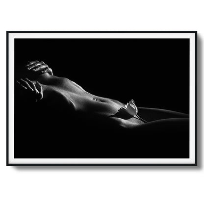 Lily and Skin Framed Art